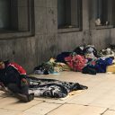 Daklozen aan Brusselse Zuidstation
