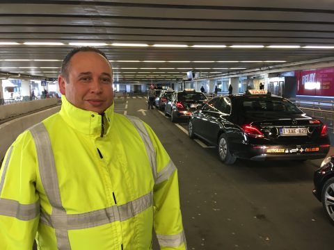 Said, taxisteward Brussels Airport