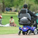 Elektrische rolstoel (foto iStock/Teichert)