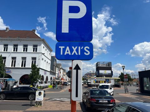 taxistandplaatsen in Mechelen