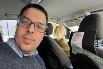 Taxipro reporter Matthias Vanheerentals